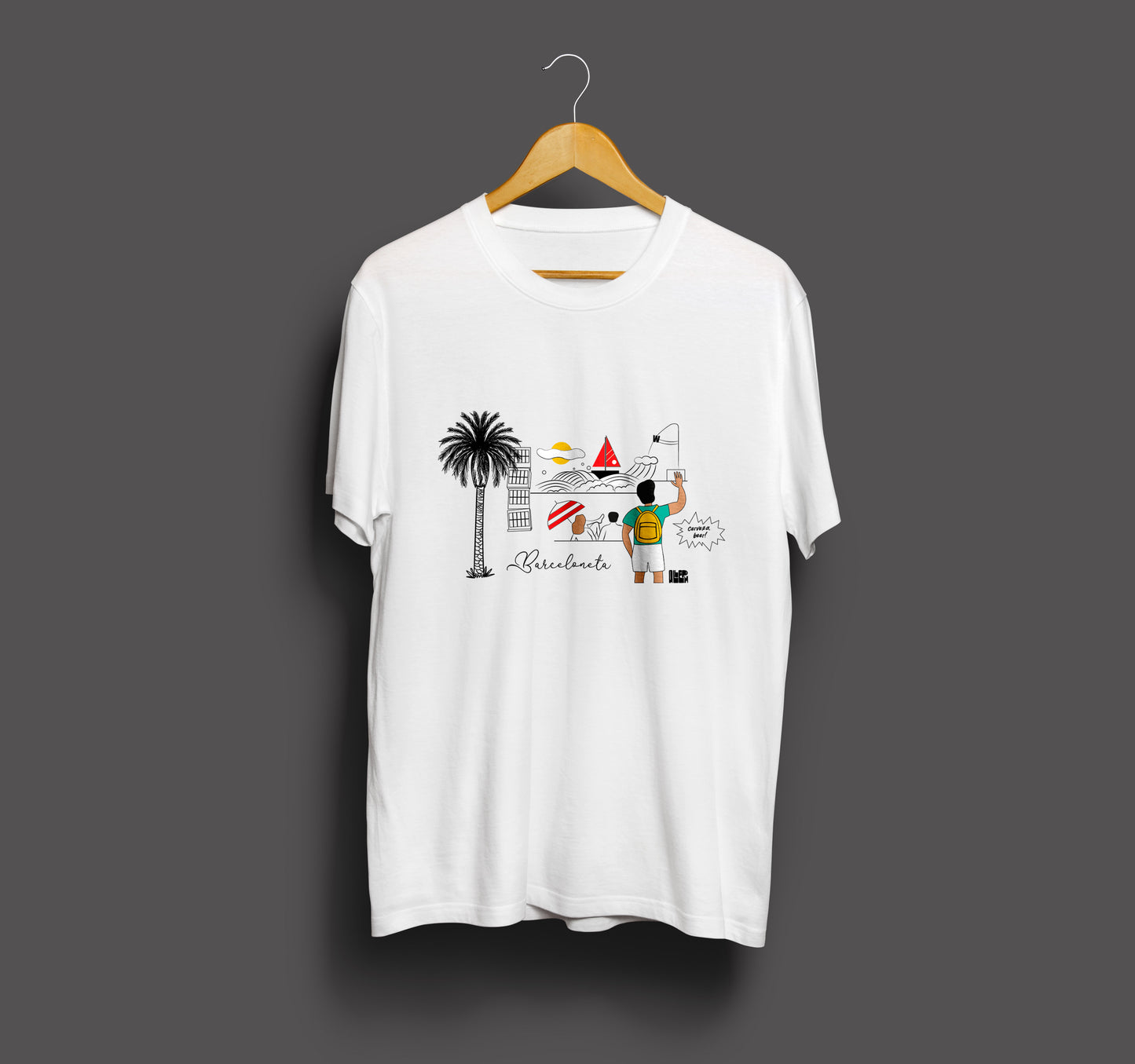 Camiseta Barrio de la Barceloneta