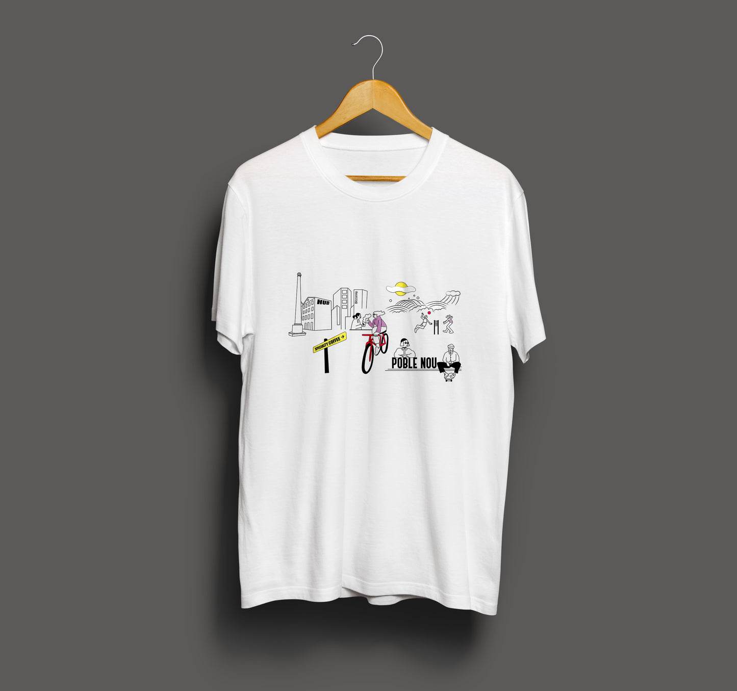 Camiseta del Barrio Poble Nou