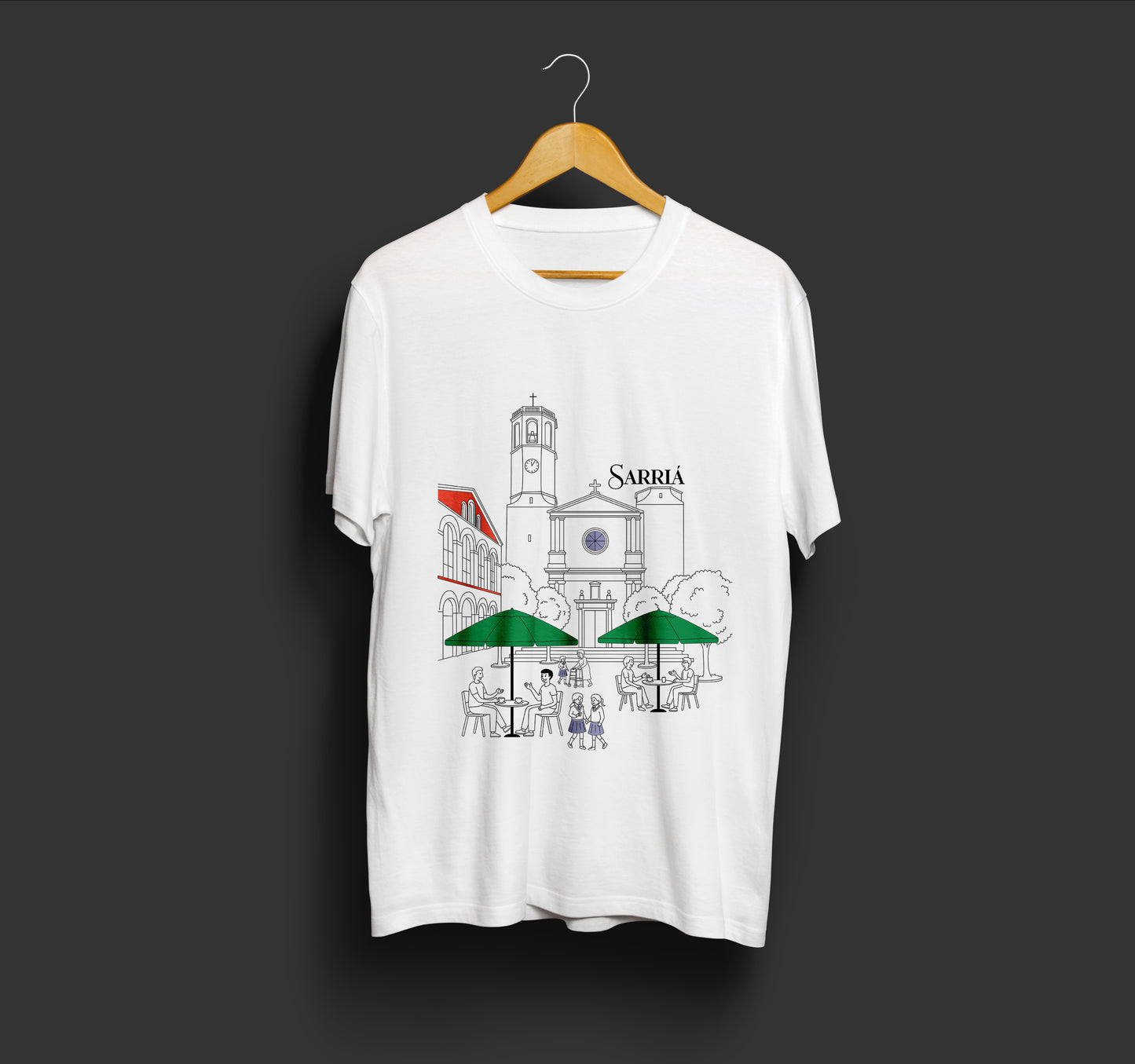 Camiseta Barrio de Sarriá