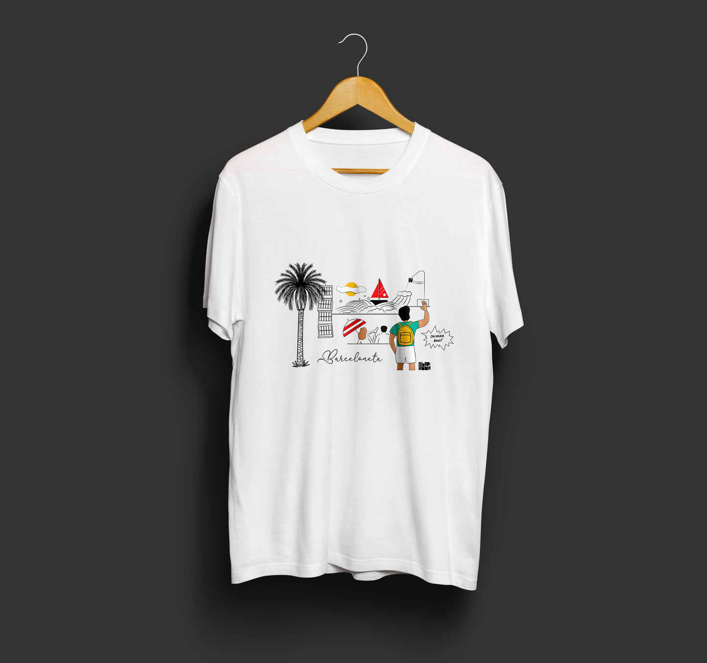 Camiseta Barrio de la Barceloneta